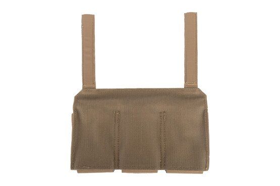 Haley Strategic Thorax Incog Triple Rifle Mag Placard with MP2 Inserts comes in Coyote Brown